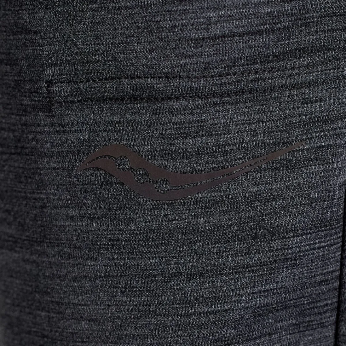 saucony Mallas Y Shorts|Hombre Solstice Jogger Black Heather