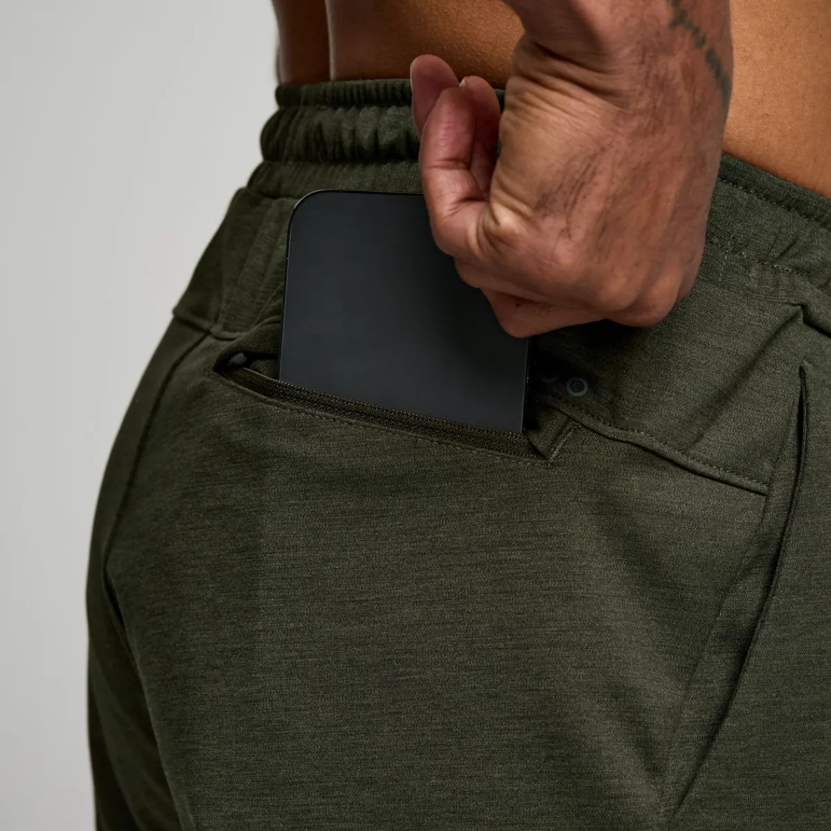 saucony Mallas Y Shorts|Hombre Solstice Jogger Umbra Heather