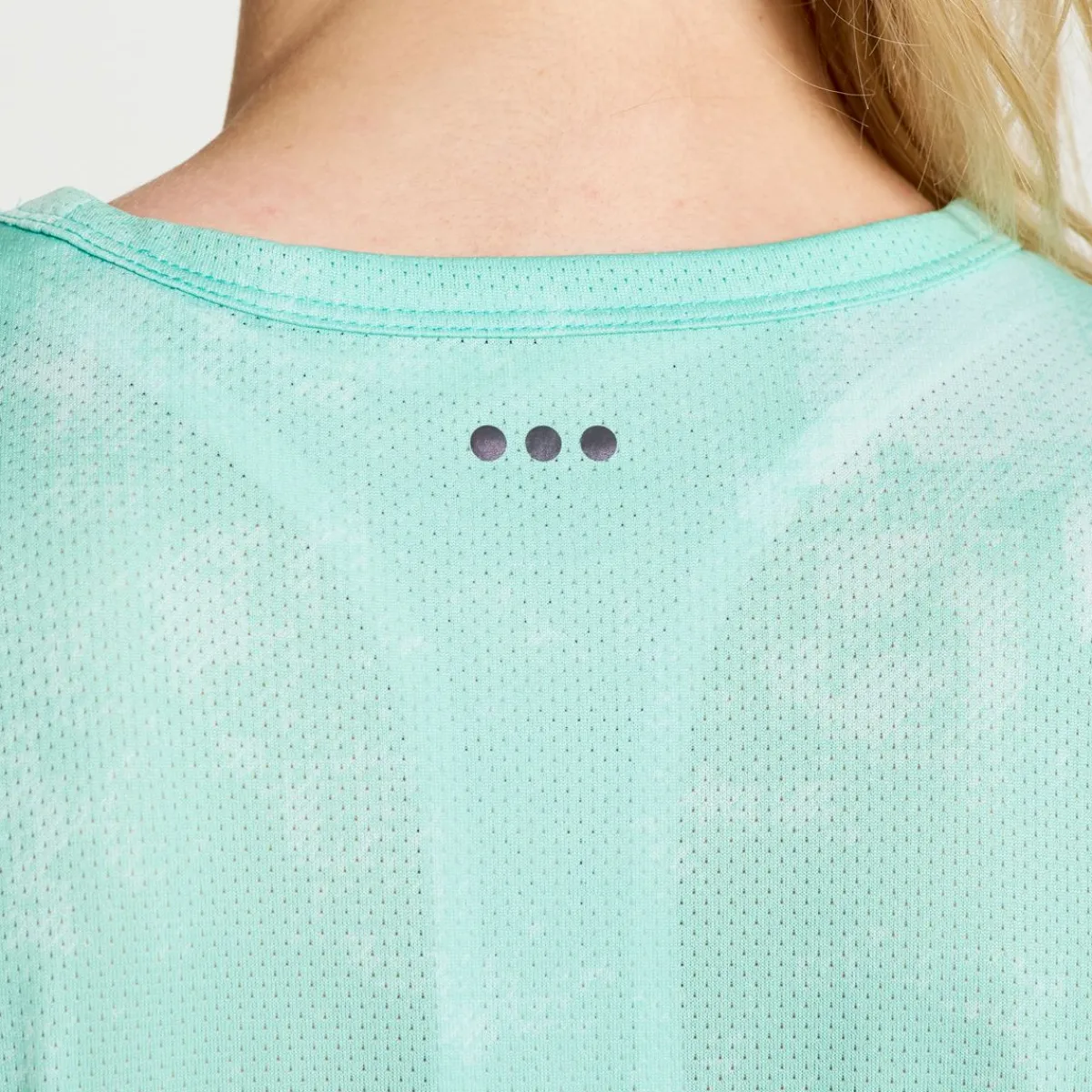saucony Camisetas|Mujer Elevate Short Sleeve Atmos Tie-Dye Print