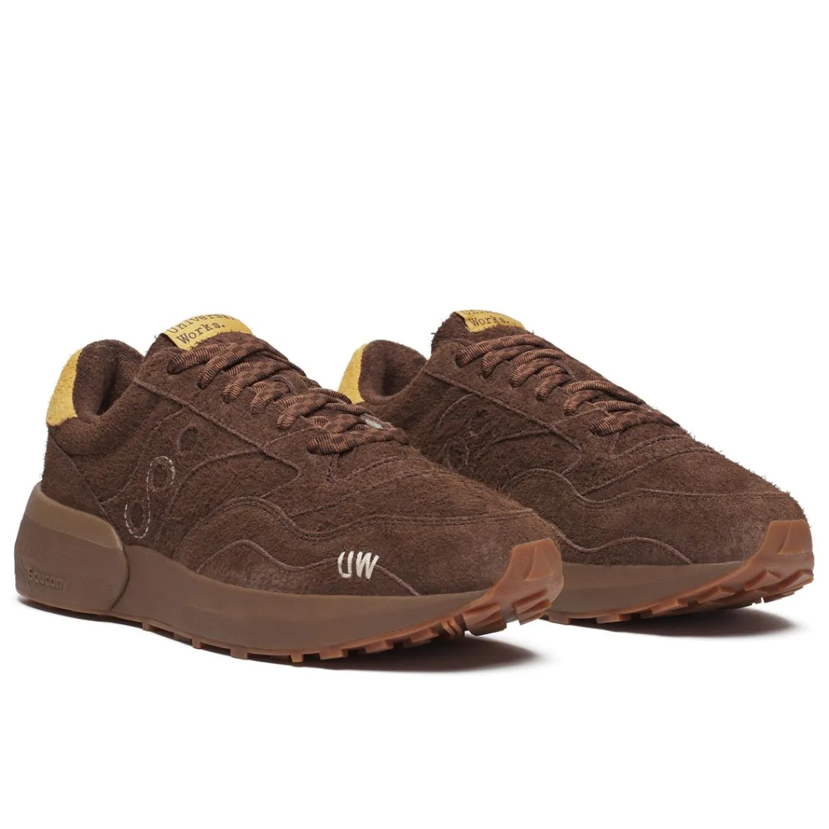 saucony Jazz|Jazz|Exclusividad| X Universal Works Jazz NXT Brown